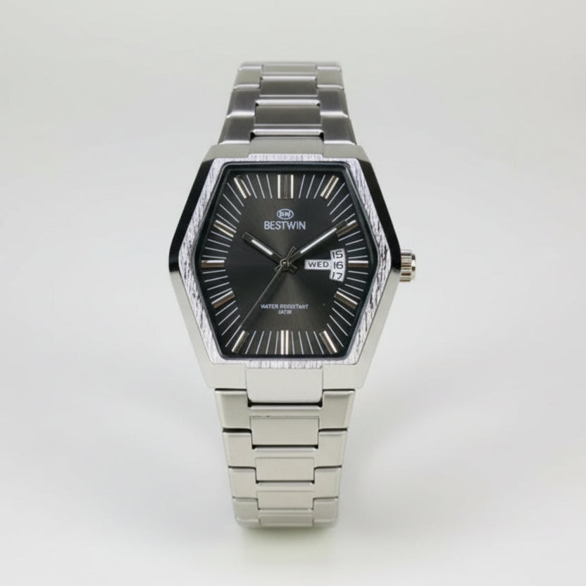 Bestwin Original Watch (Silver Black)